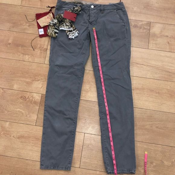 Tramarossa Laboratorio NWT Gray Straight-Legged Sartoria Jeans, Size 32, MP $355 - Picture 10 of 11